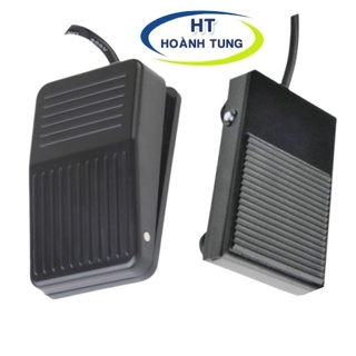 Công tắc cóc đạp chân TFS-1 màu đen vỏ nhựa và vỏ kim loại dùng cho máy may, máy công cụ