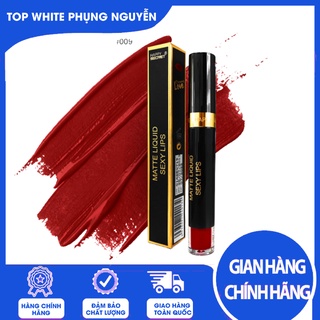 Son lì không trôi matte liquid sexy lips crazy love 009