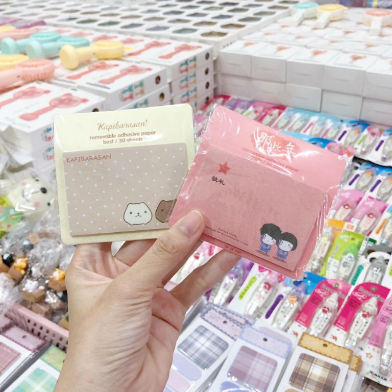 Giấy note mẫu cute 7.5×5 (cm)