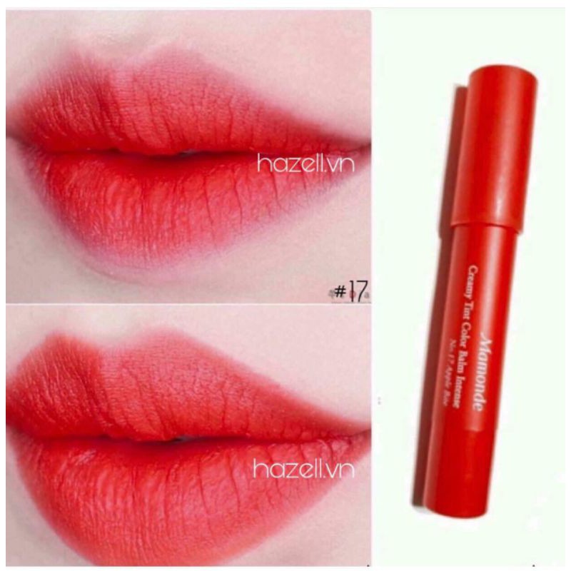 Son mamonde #17 đỏ cam