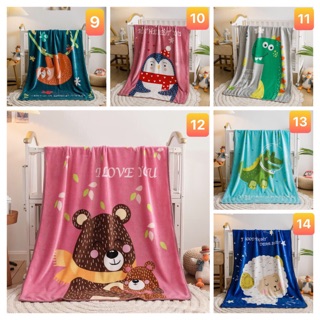 [FREESHIP] Chăn Lông Tuyết Mềm Mịn Cho Bé (100x140cm)