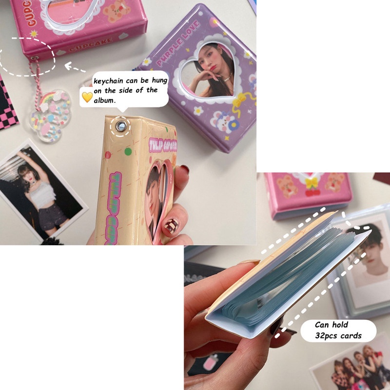 Album Ảnh 3 Inch Hình Gấu Dễ Thương