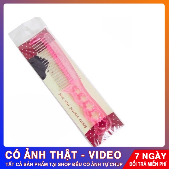 Lược tóc giả răng dài inox không làm rụng tóc sunnyhair_vn