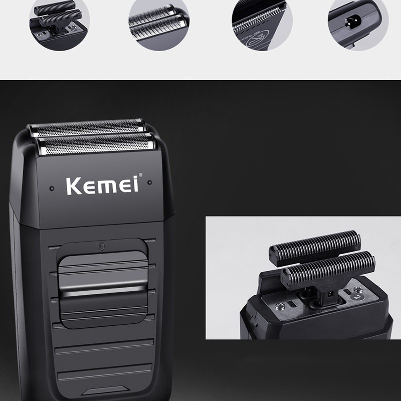 Bộ lưỡi thay thế cho lưỡi máy cạo râu kemei KM1102
