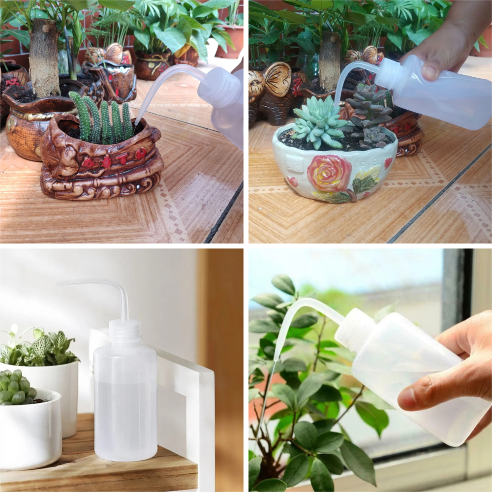 1 Bình Tưới Cây Dạng Bóp Có Vòi Dài Dung Tích 250ML / 500ML