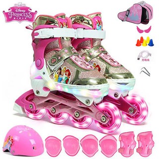 Bộ Giày Trượt Patin Đại Nam Sport T20096+ Kèm bảo hộ (Chân,tay, mũ bảo hiểm)