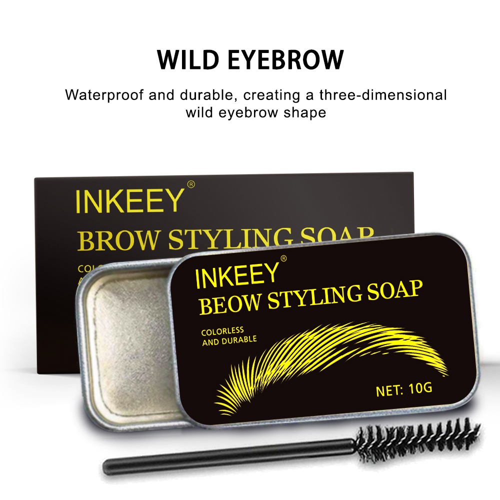 Không thấm nước Ladies Toning Brush Eyebrow Gel Trang điểm Eyebrow Mỹ phẩm Eyebrow Repair Gel 3D