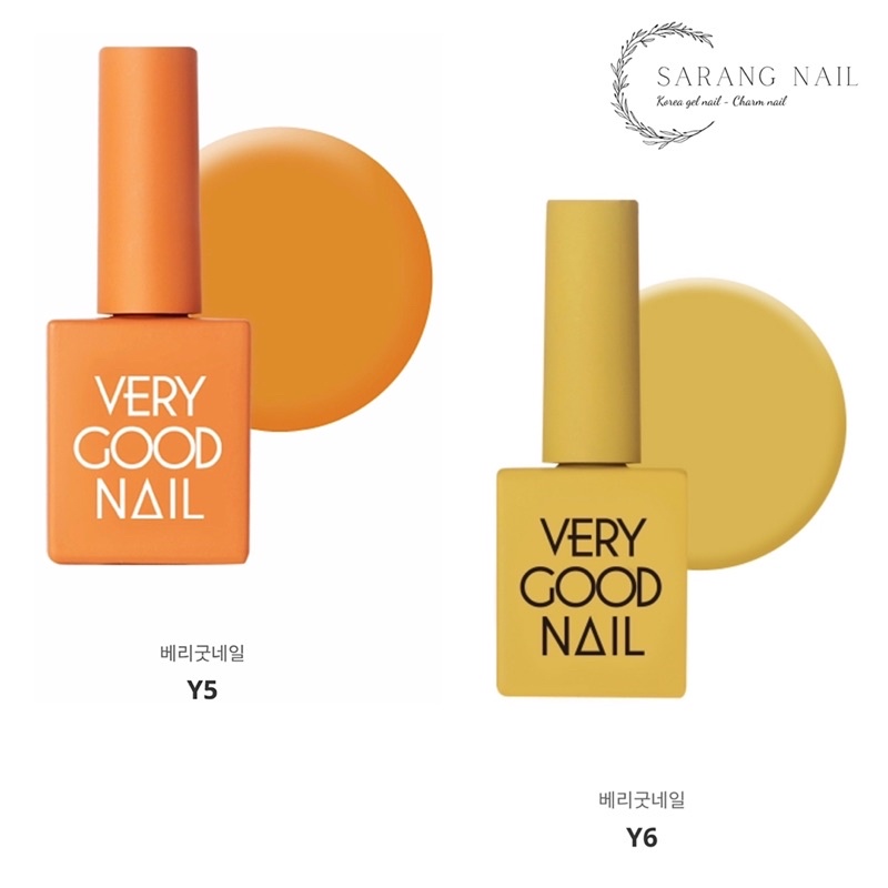 Sơn Very Good Nail chính hãng Hàn Quốc tone Vàng Yellow