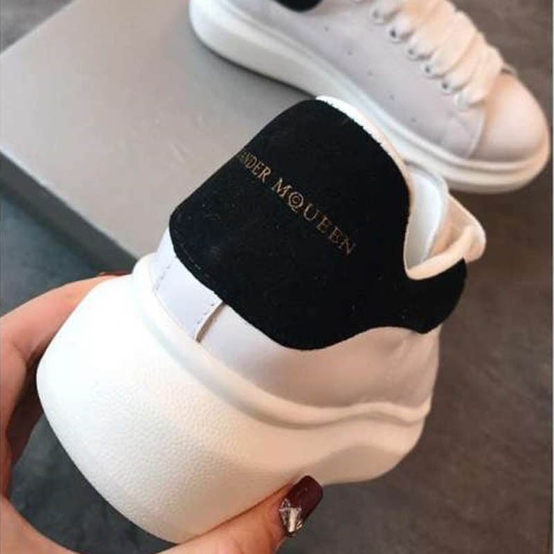 Giày Thể Thao Nam Nữ MCQ Gót Nhung Đen Full Size 36-43 | BigBuy360 - bigbuy360.vn