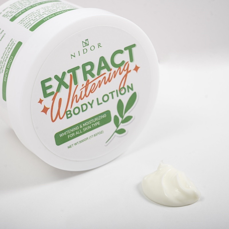 Extract Lotion dưỡng trắng da, giữ ẩm, mịn da - Pha kem