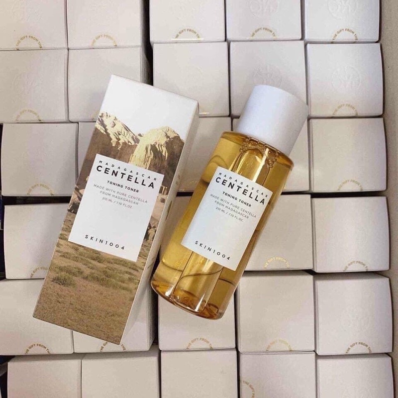 Nước hoa hồng rau má Skin1004 Madagascar Centella Toning Toner Hàn Quốc
