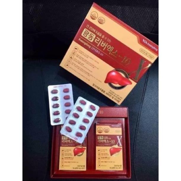 Bổ gan Kwangdong LiverX10 hộp 120 viên Hàn Quốc HÀNG NỘI ĐỊA HÀN QUỐC NHẬP KHẢU 100% | BigBuy360 - bigbuy360.vn