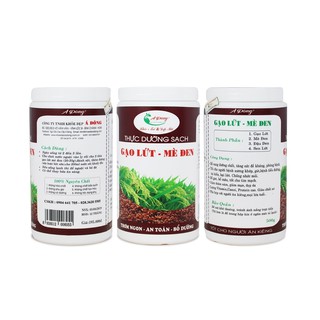 Bột Gạo Lứt - Mè Đen cao cấp Á Đông