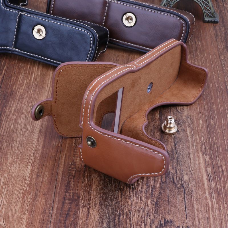 Bao da 1 nửa phía dưới dành cho máy ảnh Sony A7 III