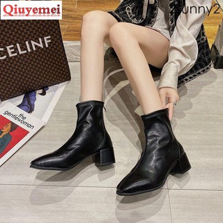 Giày boot đế dày size lớn phong cách cá tính cho nữ