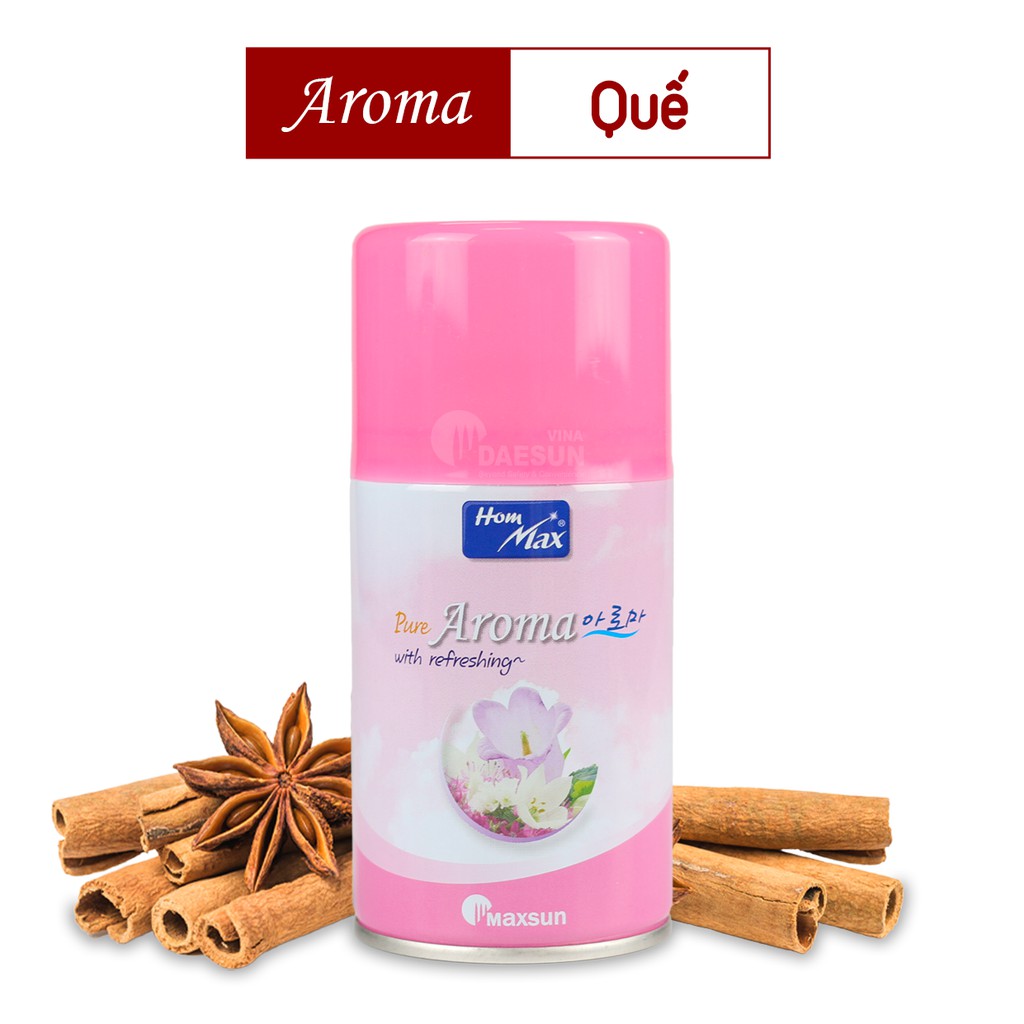 [COMBO] Máy Xịt Phòng Tự Động và Nước Hoa Xịt Phòng Aroma Hommax - Nhập Khẩu Hàn Quốc | Hàng Chính Hãng