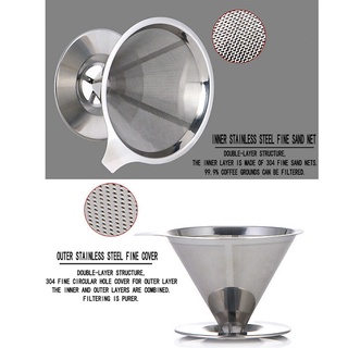 Phin pha coffee V60 inox Icefire