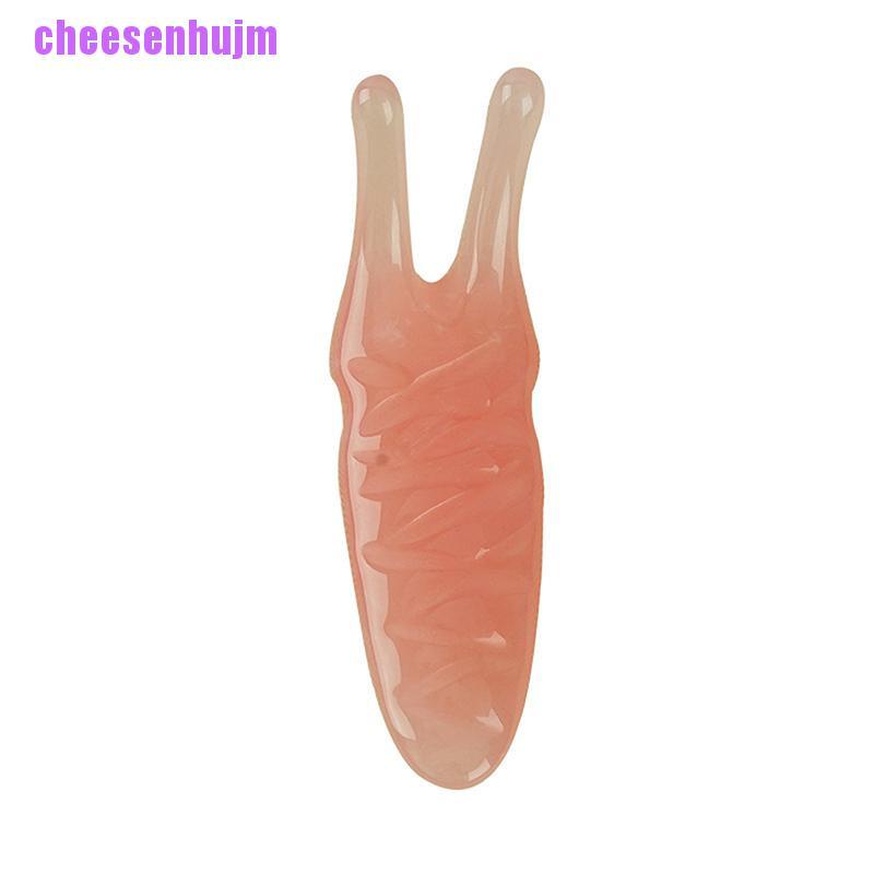Gậy Mát Xa Bằng Đá Gua Sha Hình Con Sâu