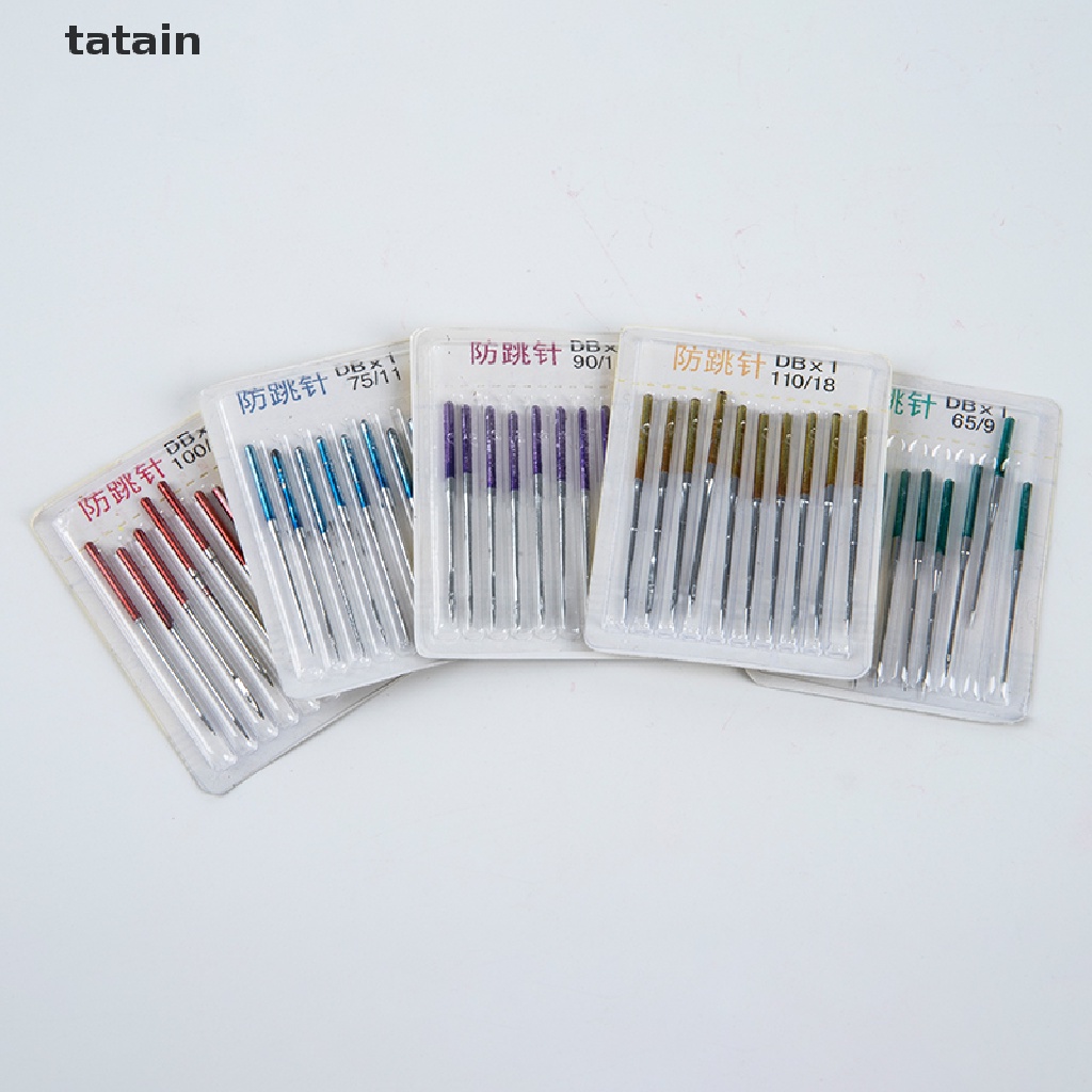 [TAT] 10PCS Sewing Stretch Cloth Machine Anti-jump Needle Elastic Cloth Sewing Needle CVX