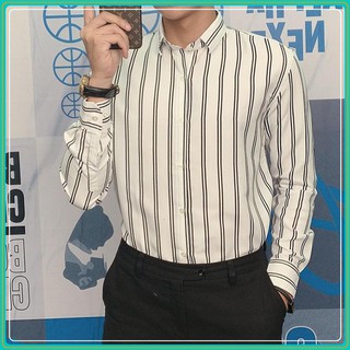 Áo sơ mi - Áo sơ mi nam đẹp - Chất liệu lụa mềm mịn, thoáng mát, kiểu dáng slimfit trẻ trung, thanh lịch, tôn dáng