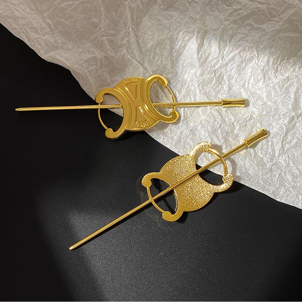 MXGOODS Trâm Cài Tóc Kim Loại Màu Sắc Vintage Cho Cô Dâu