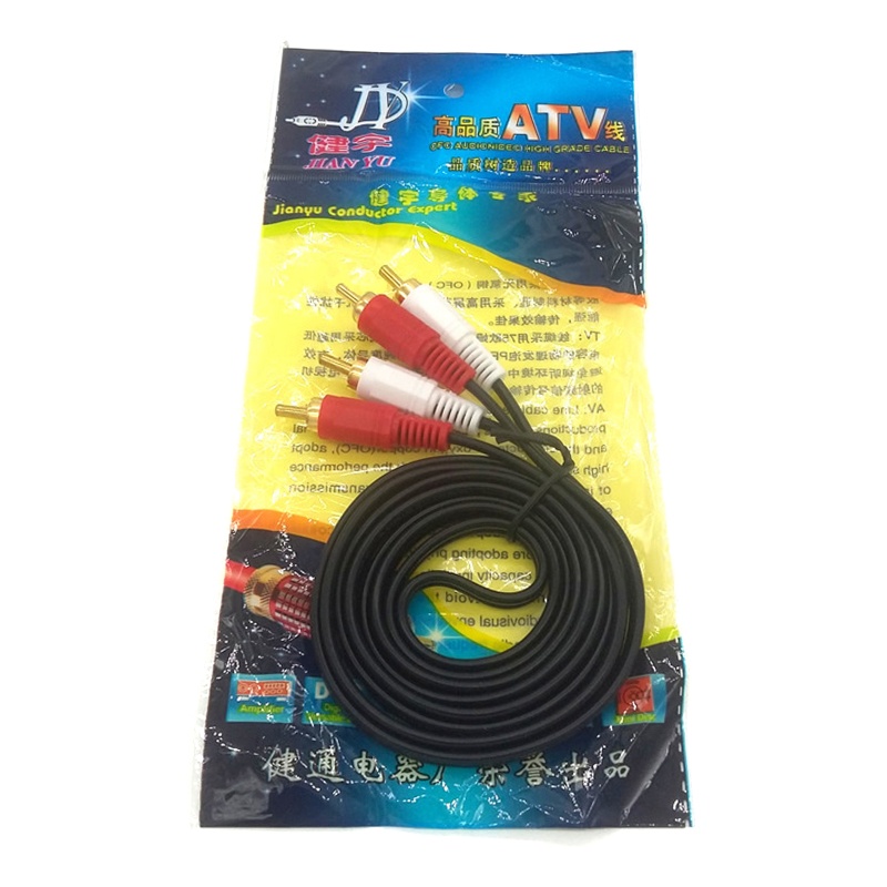 Cáp Chuyển Đổi 2RCA Sang RCA 2RCA Sang 2RCA Video AV Chuyên Dụng