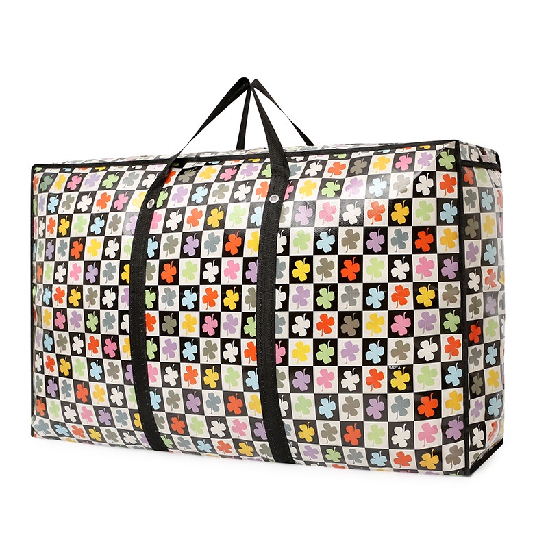 TÚI XÁCH TAY ĐỰNG QUẦN ÁO SIÊU TO CÓ KHOÁ KÉO SIZE 80CM - TÚI BẠC SIÊU TO CHỐNG NƯỚC ĐỰNG VẬT DỤNG CẦN THIẾT CHO NHÀ