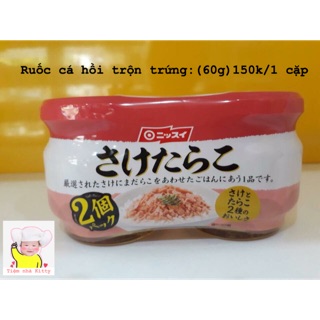Ruốc cá hồi trộn trứng 60g /1 cặp
