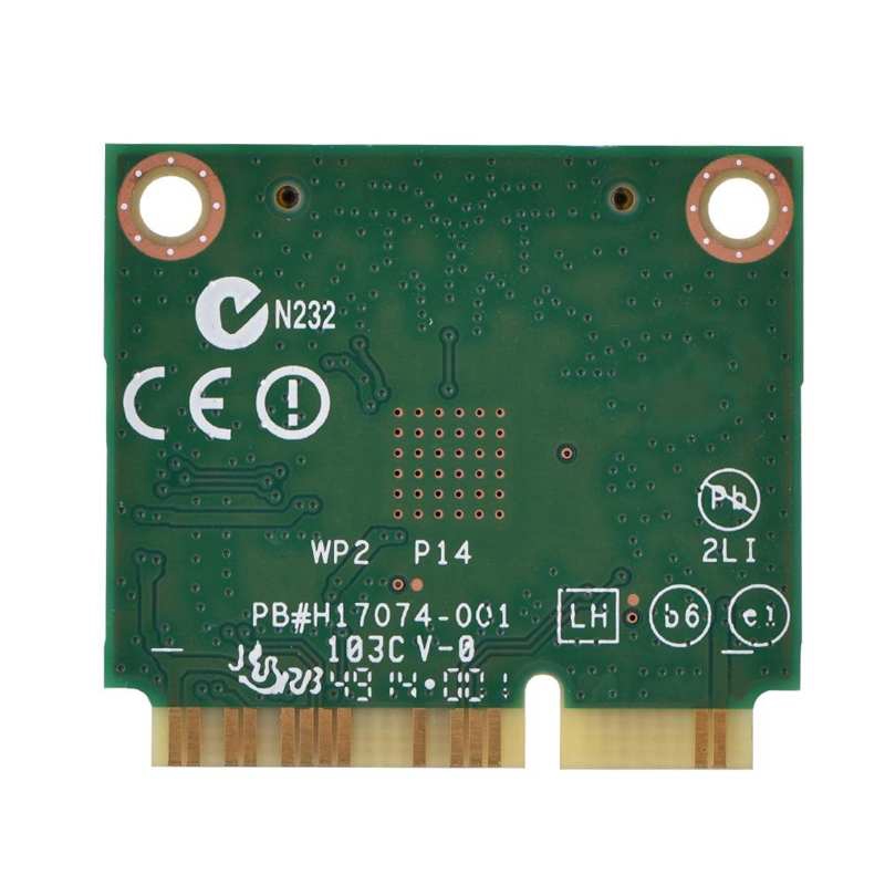 [Ready Stock] Card Wifi Băng Tần Kép Intel 7260an 7260hmw Mini Pci-E 300m Bluetooth 4.0 Chất Lượng Cao