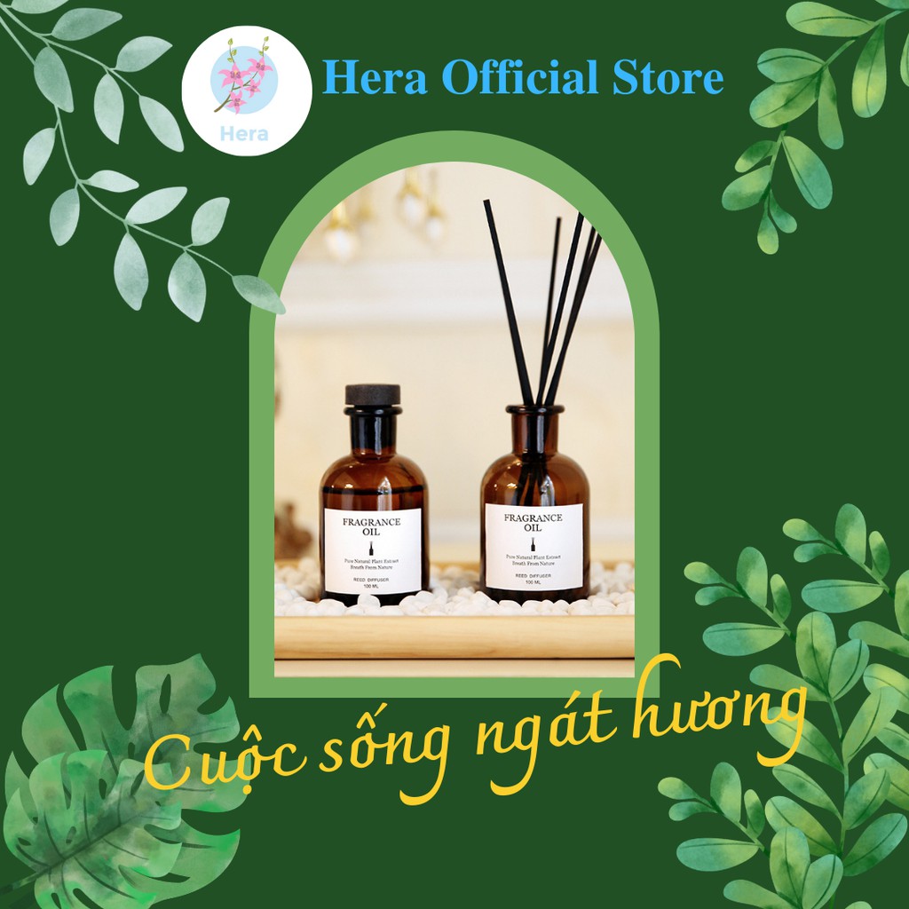 Tinh Dầu Thơm Phòng Thiên Nhiên Lọ Khuếch Tán Nước Hoa Để Phòng Thơm Phòng Ngủ 100ML Taste Life KT29