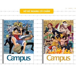  Vở CAMPUS kẻ ngang 80,120, 200 tr ONE PIECE
