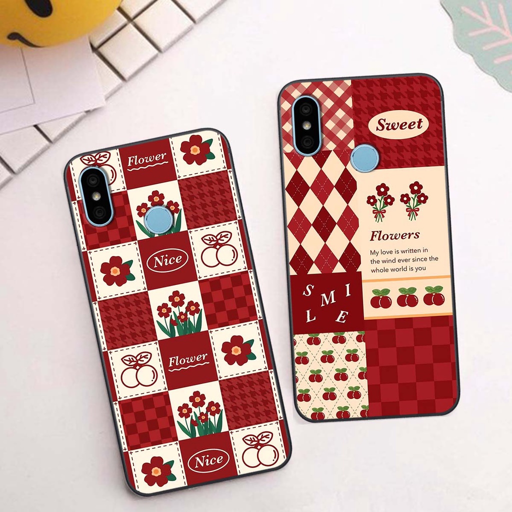 Ốp Xiaomi Redmi 6 Pro / Mi A2 Lite họa tiết hoa, gấu thời trang, ốp dẻo bền đẹp