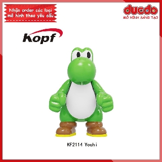 Minifigures nhân vật Yoshi Mario siêu đẹp - Đồ chơi Lắp ghép Xếp hình Mô hình Mini Iron Man KF2114