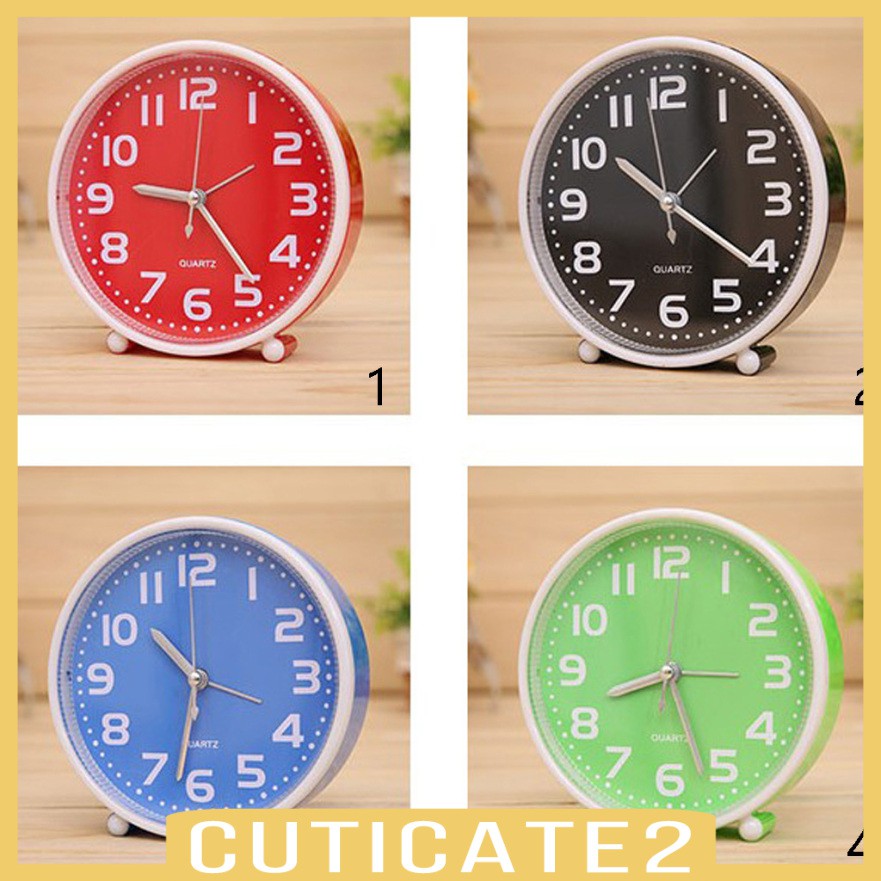 Đồng Hồ Báo Thức Quartz Cuticate2 5 Inch Với Đèn Đêm 01