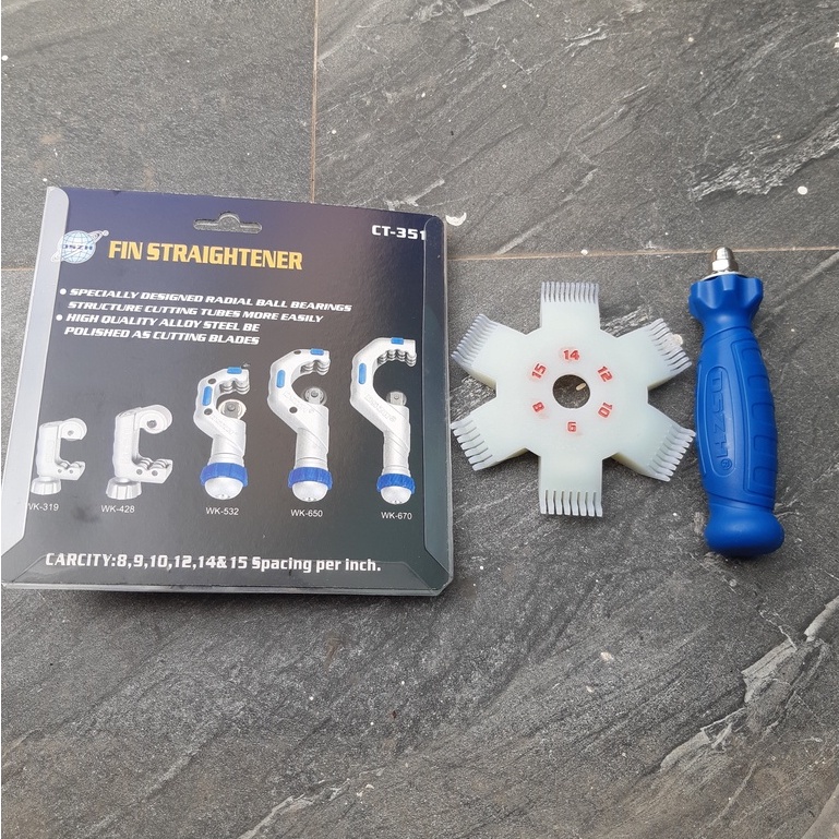 Lược chải dàn nhôm CT351  ,chổi nắn dàn nhôm