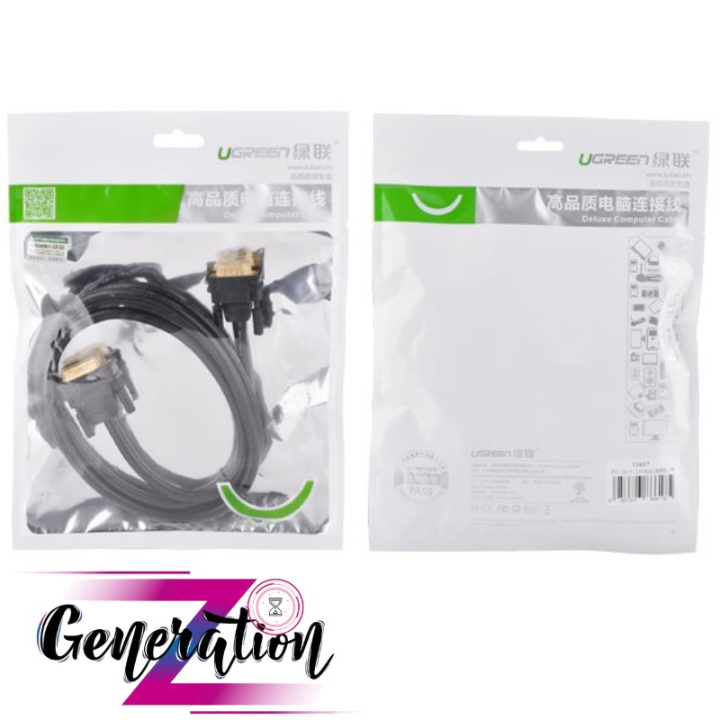 Cáp chuyển DVI 24+5 sang VGA Ugreen Dài 1M - 1.5M - 2M - 3M