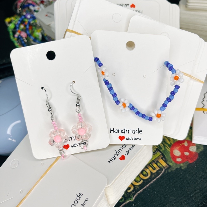 (Sẵn) Tag treo phụ kiện handmade, tem vòng tay, vòng cổ, hoa tai