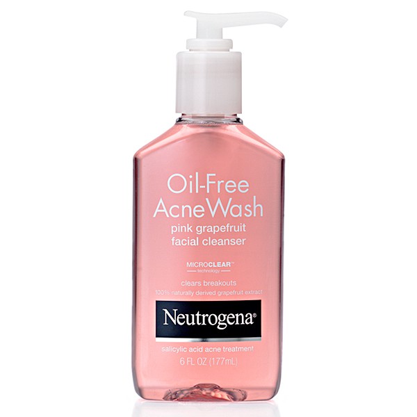Sữa rửa mặt Neutrogena Oil Free Acne Wash Pink Grapefruit Facial Cleanser (177ml)