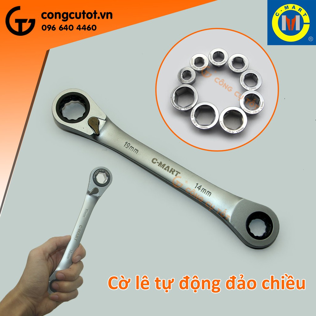 Bộ vặn ốc vít tự động đảo chiều 36 chi tiết Cmart K0029-C