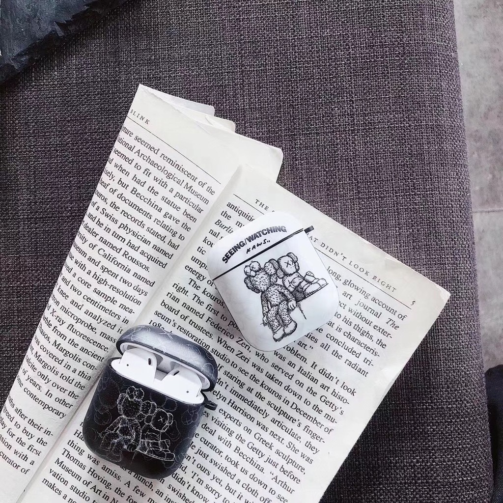 Vỏ Bảo Vệ Hộp Đựng Tai Nghe Airpods Chống Rơi In Hình Kaws Cá Tính | BigBuy360 - bigbuy360.vn