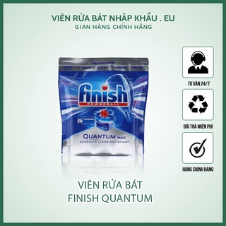 Viên rửa bát Finish Quantum Max 36 viên - chính hãng