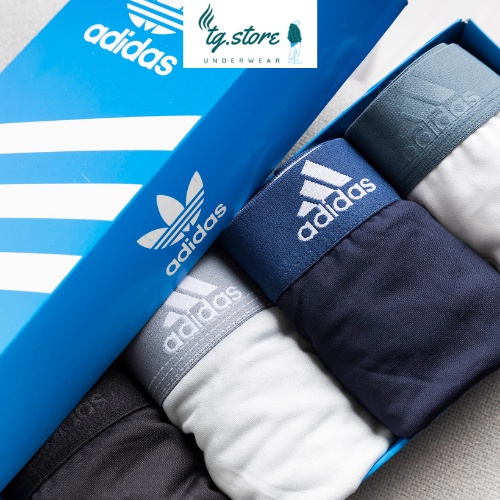 Quần Sịp Nam Boxer Hàng Xuất Khẩu Cao Cấp Combo 4 Cái ADD-3L, Quần Xì Nam Thun Lạnh Co Dãn 4 Chiều Siêu Kháng Khuẩn.