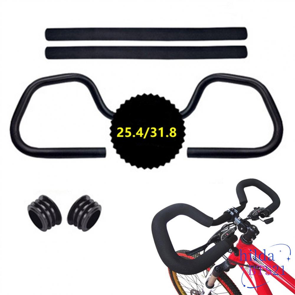 Tay Lái Xe Đạp MTB Bằng Nhôm 25.4/31.8 X 580mm Kèm Cánh Bướm Chuyên Dụng
