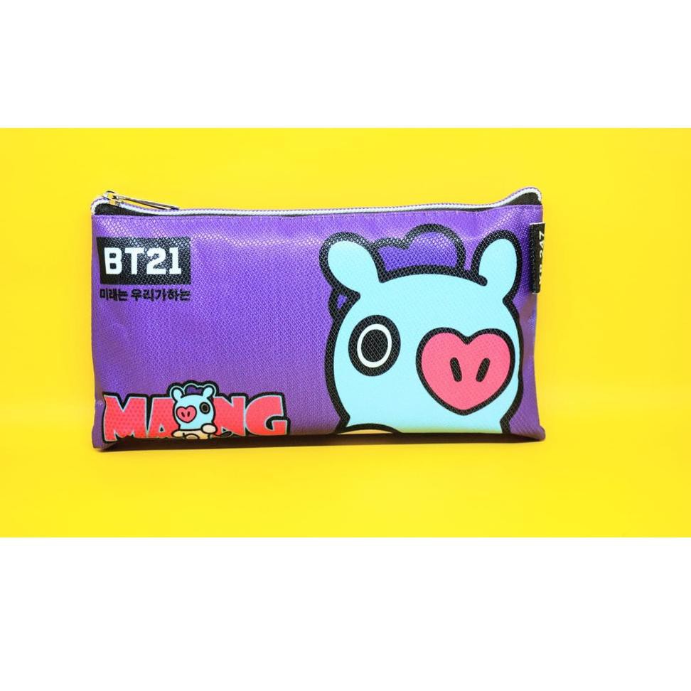 Bóp Viết Vải Bạt In Hình Nhân Vật Bt21 Chimmy Tata Cooky. 6