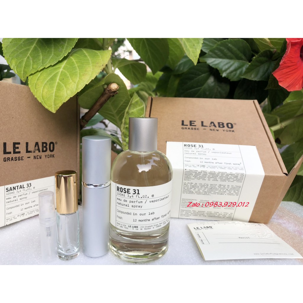 [Mẫu thử]Nước Hoa Le Labo Rose 31 | BigBuy360 - bigbuy360.vn