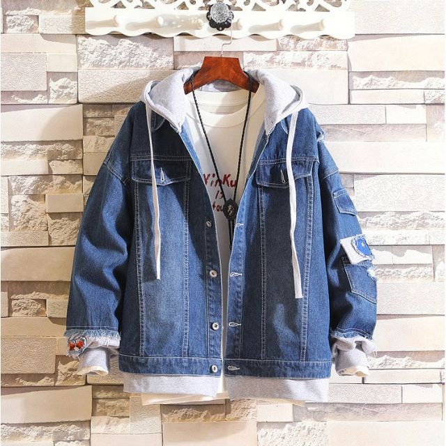 Áo khoác jean nữ style Hàn Quốc ngọt ngào có mũ nỉ Hoodie CHI089 - Mua Ngay