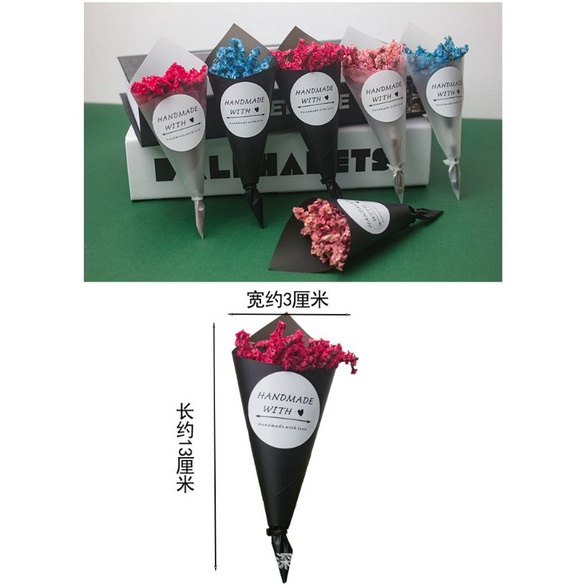 Bó Hoa Khô Mini Tự Nhiên Phong Cách Ins Gypsophila