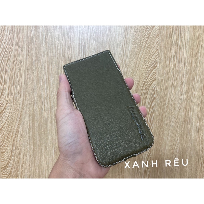 Bao da điện thoại BlackBerry KeyOne Chất liệu da Dê thảo mộc- Màu Nâu