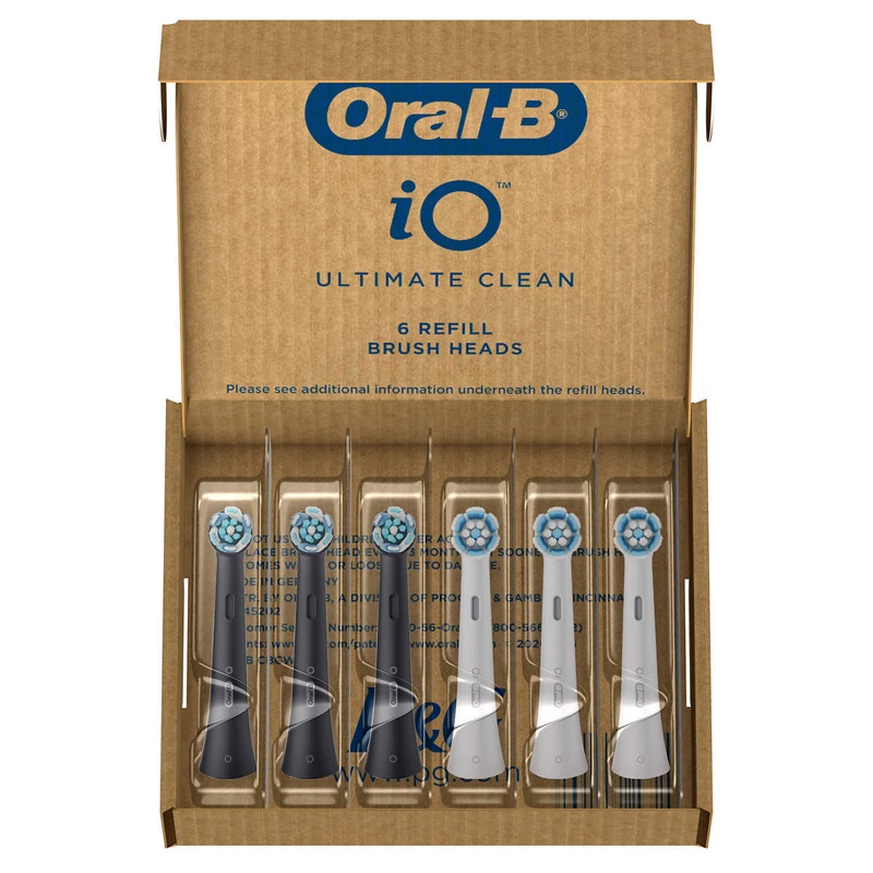 Đầu thay thế Oral-B iO Series Ultimate Clean Replacement Toothbrush Heads - Hộp 6 cái