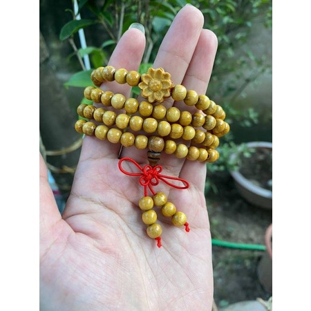 Vòng dâu tằm cho người lớn hạt 6ly quấn 3 vòng 108 hạt - Vòng tay Quang Nhung | BigBuy360 - bigbuy360.vn